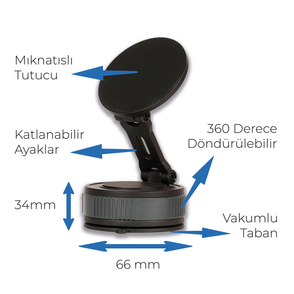 Araç Içi Telefon Tutucu