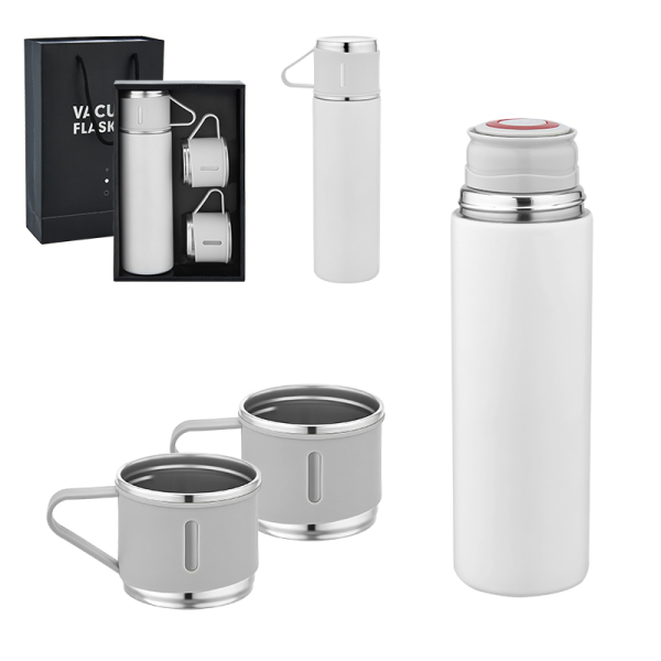 Çelik 3'Lü Termos Set / 500 Ml