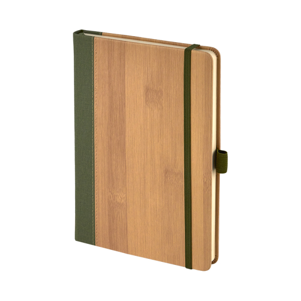 Termo Deri Bambu Defter (15 x 21 cm)